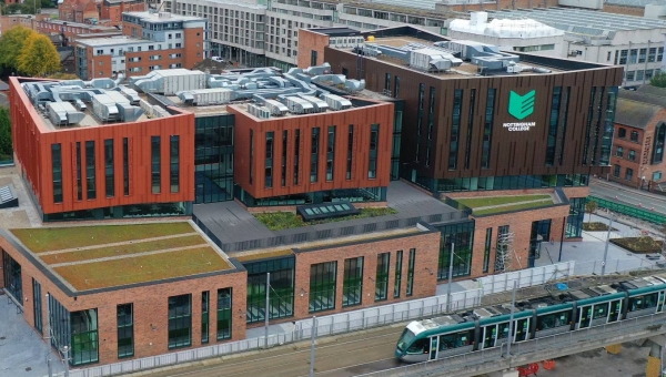 £58.5 Million State-Of-The-Art Nottingham College City Hub Completes