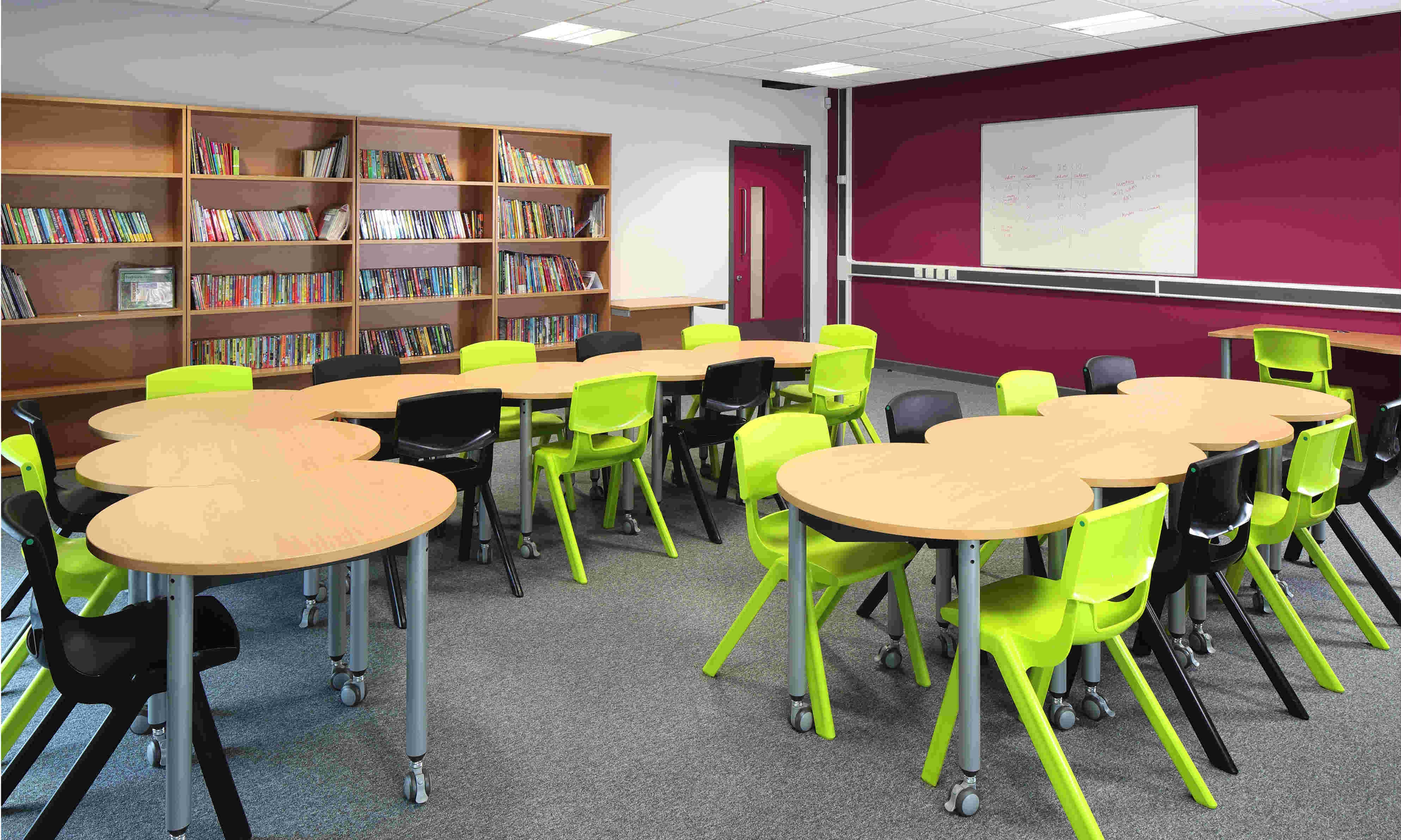 KI’s Postura+ chairs add colour and functionality at Mosley Academy, Burton-On-Trent