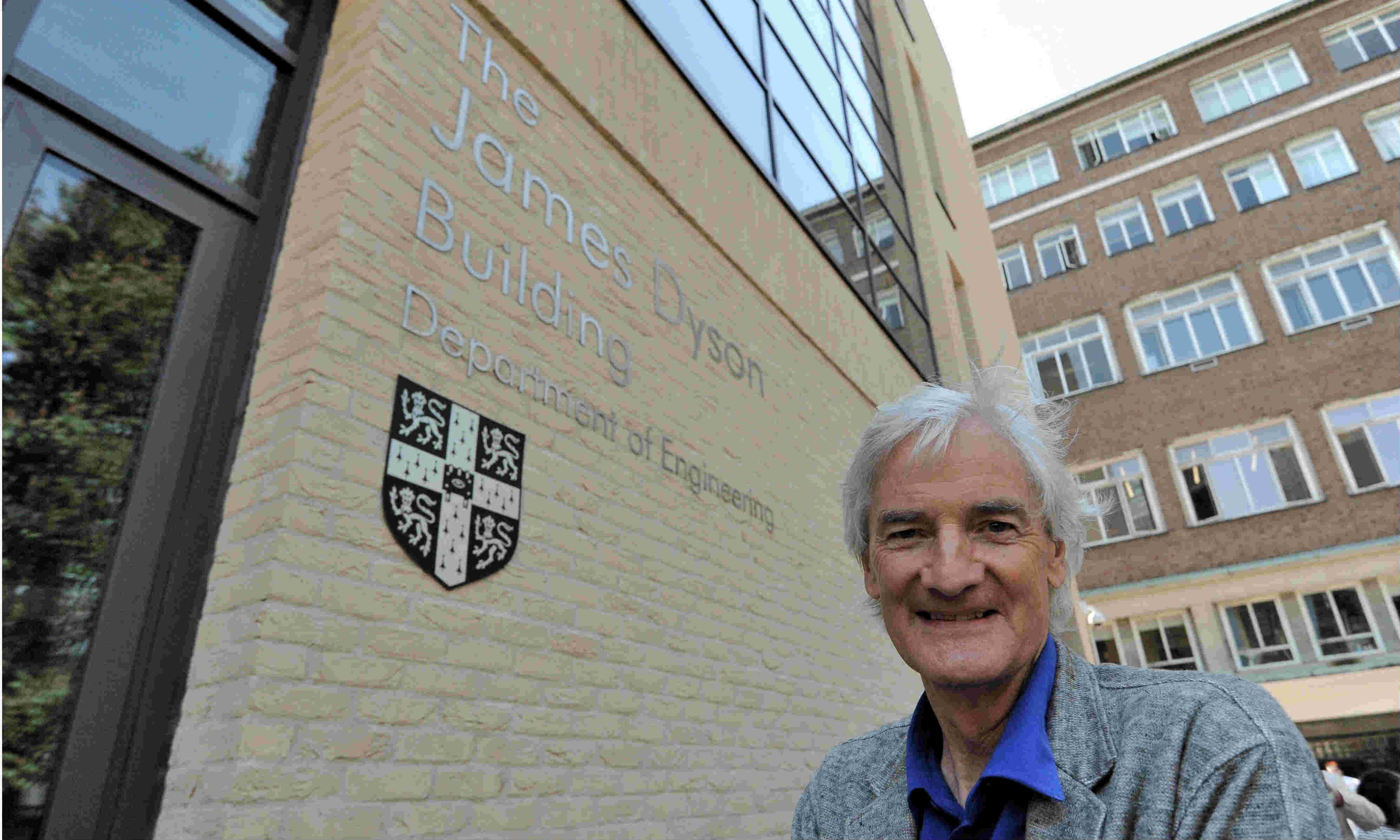 James Dyson opens invention powerhouse at the University of Cambridge