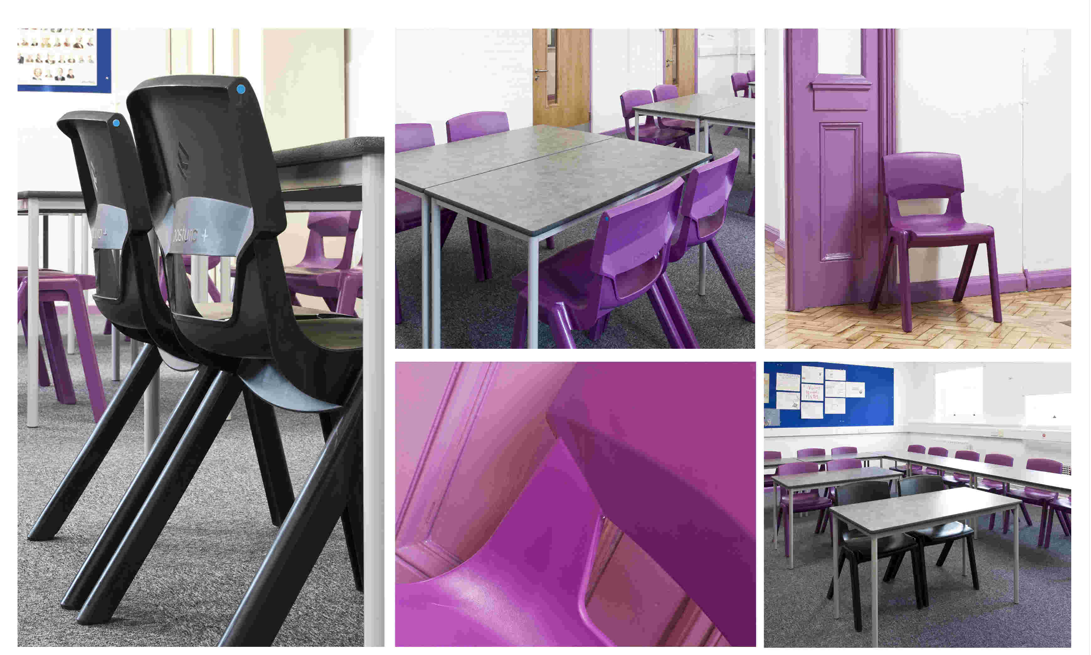 KI Postura+ chairs selected for New City College’s colour co-ordinated refurbishment