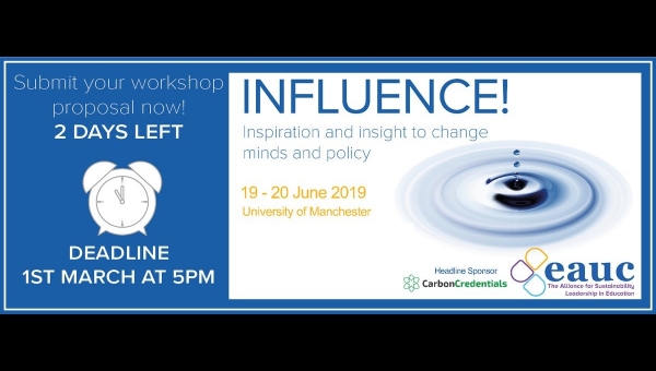 INFLUENCE! - A conference that will build new insight and skill to shape and bring about sustainable institutions.