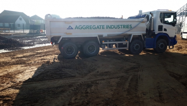 Aggregate Industries lays a solid foundation for new special needs school