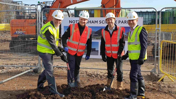 Grade A science park in Nottingham gets underway