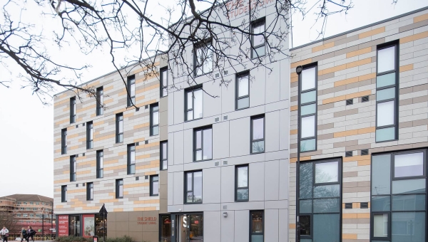 Technal specified for Newcastle student living development