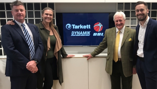 Tarkett and DYNAMIK sign up as official flooring partners of British Basketball League