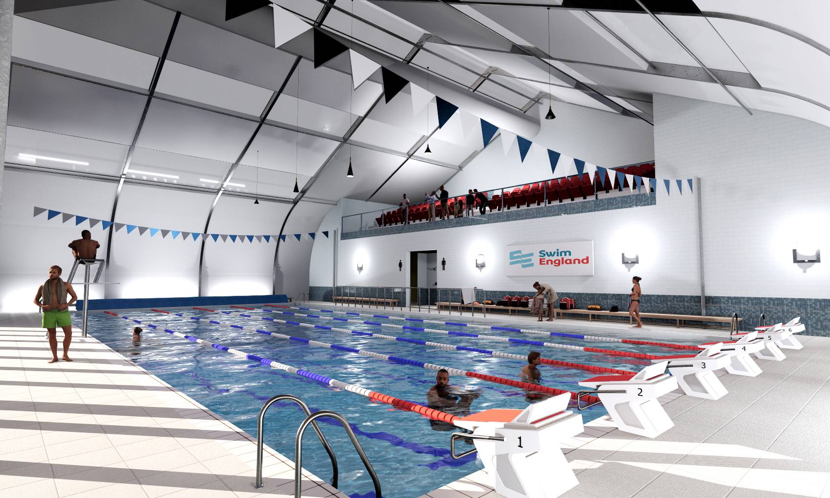 Swimmers left high & dry can get poolside again with a cutting edge solution