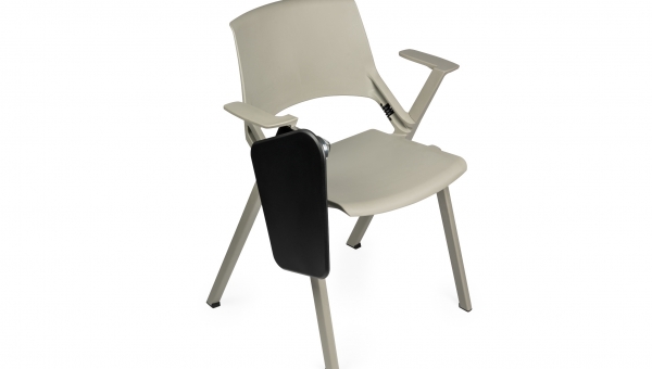 KI launches new Myke stacking tablet arm chair for dynamic learning spaces