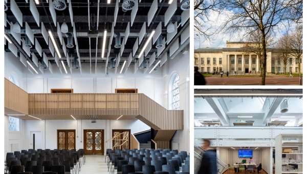 Major refurbishment of Welsh School of Architecture's Bute Building reaches completion