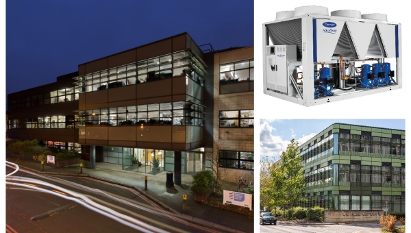 High Efficiency Carrier Chillers on Lower GWP Refrigerant selected for Oxford University Laboratories