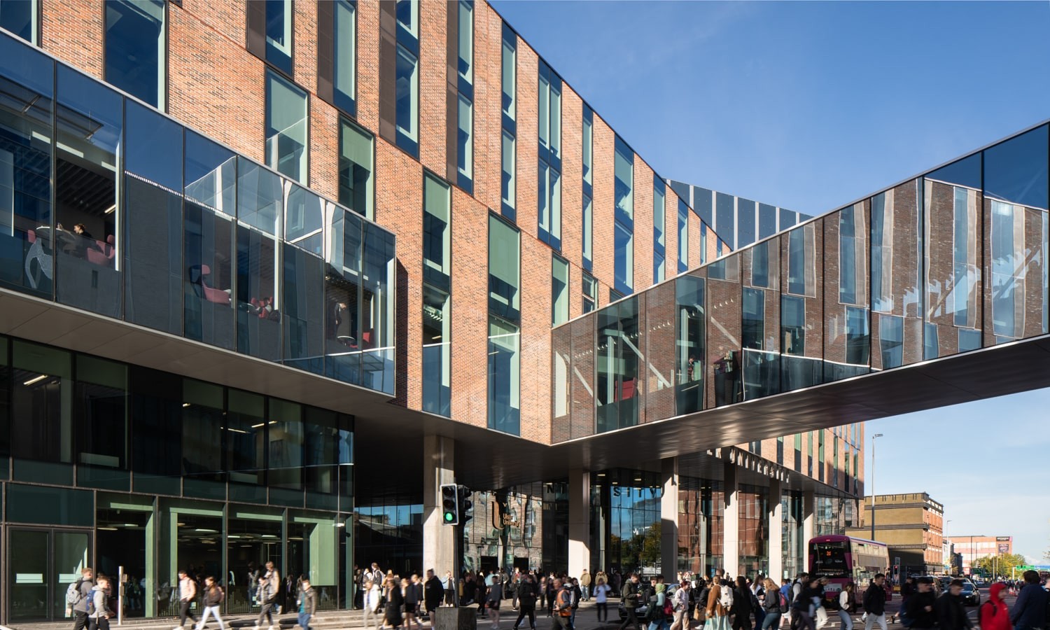 Scott Tallon Walker Architects welcomes Ulster University to its enlarged Belfast campus