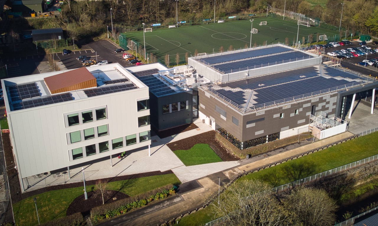 Smart rooftop solar technology provides cost savings and educational value at Burnley College