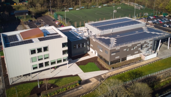 Smart rooftop solar technology provides cost savings and educational value at Burnley College