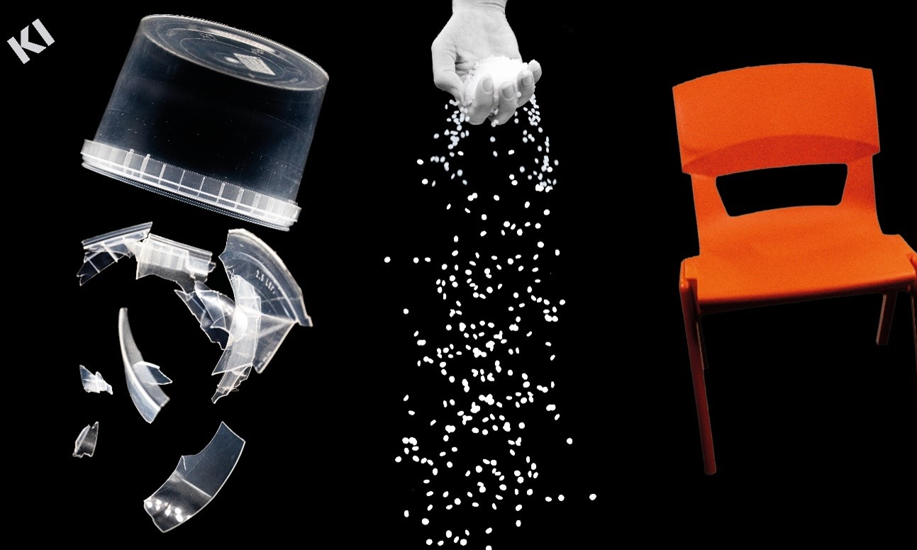 KI’s iconic Postura+ chair reaches first milestone on journey towards 100% recycled content