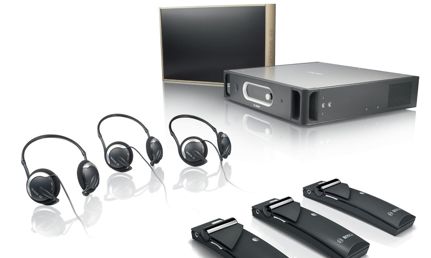 New transmitter expands the Integrus Wireless Language Distribution System from Bosch