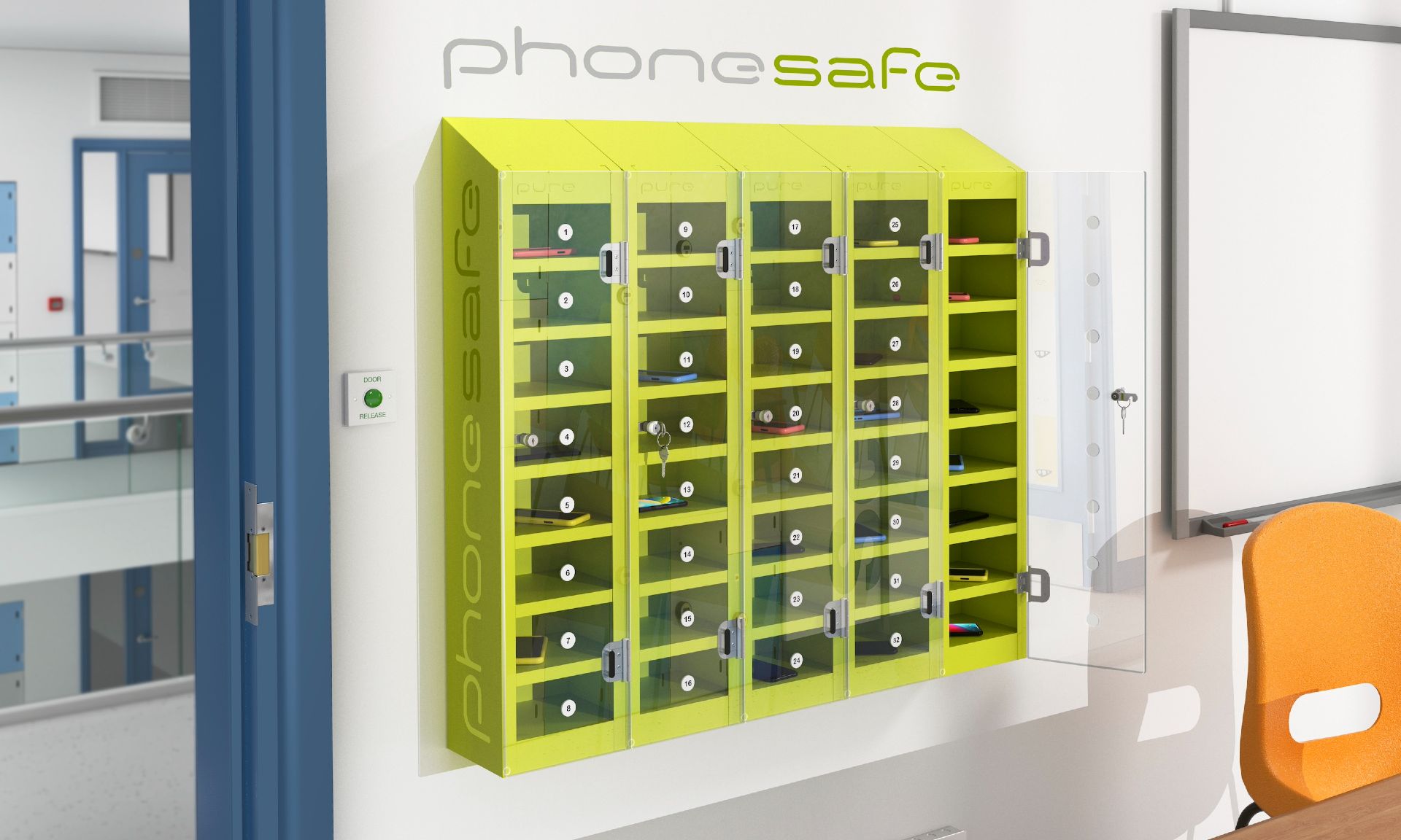 Locker manufacturer’s innovation helps schools navigate mobile phone headache