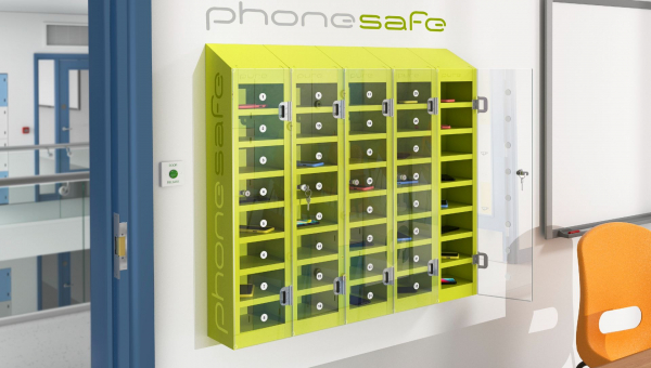 Locker manufacturer’s innovation helps schools navigate mobile phone headache