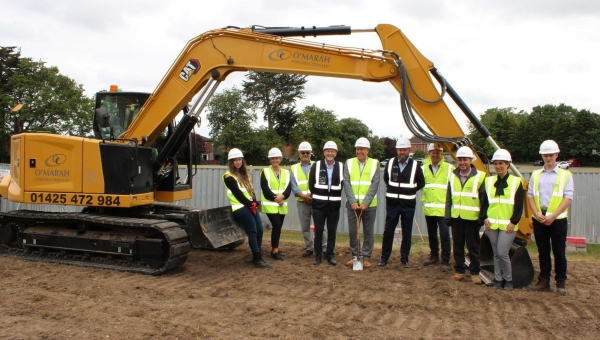 Stepnell breaks ground at Itchen Sixth Form College