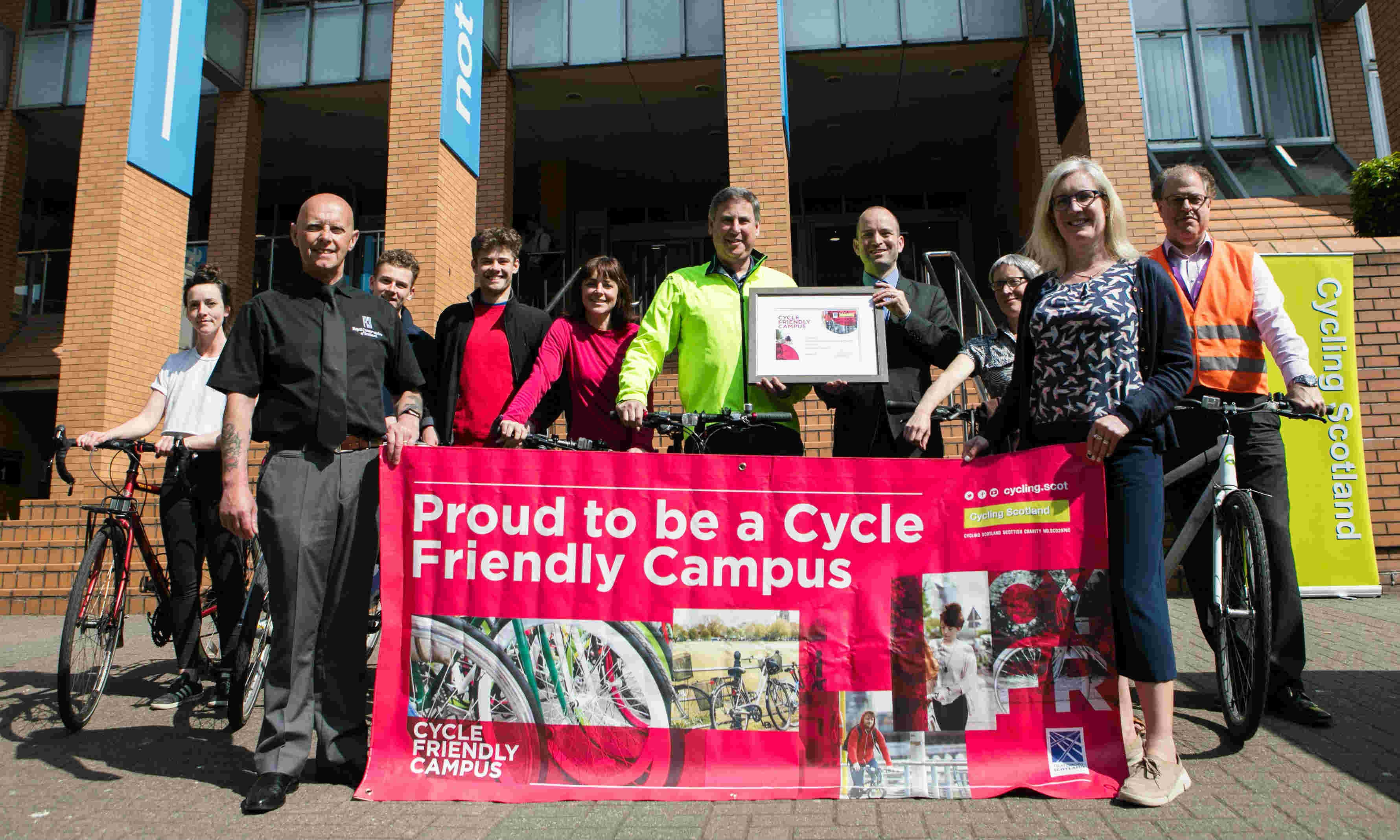 Cycling in the spotlight at Scotland’s National Conservatoire