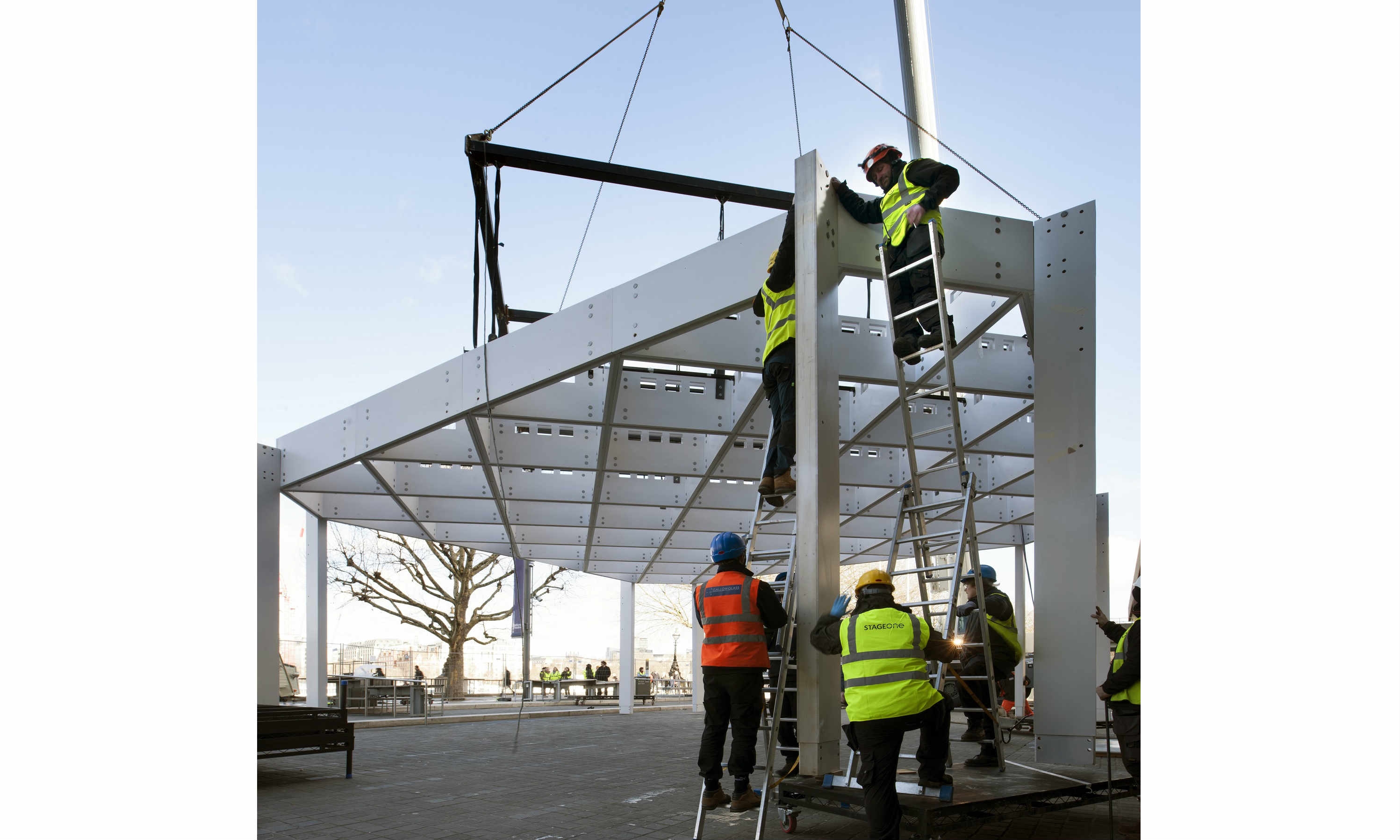 National Theatre begins work to install new rooftop entertainment space 